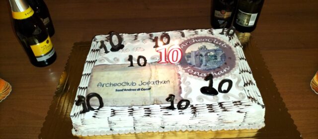 L’ArcheoClub Jonathan ha festeggiato i suoi primi 10 anni di attività